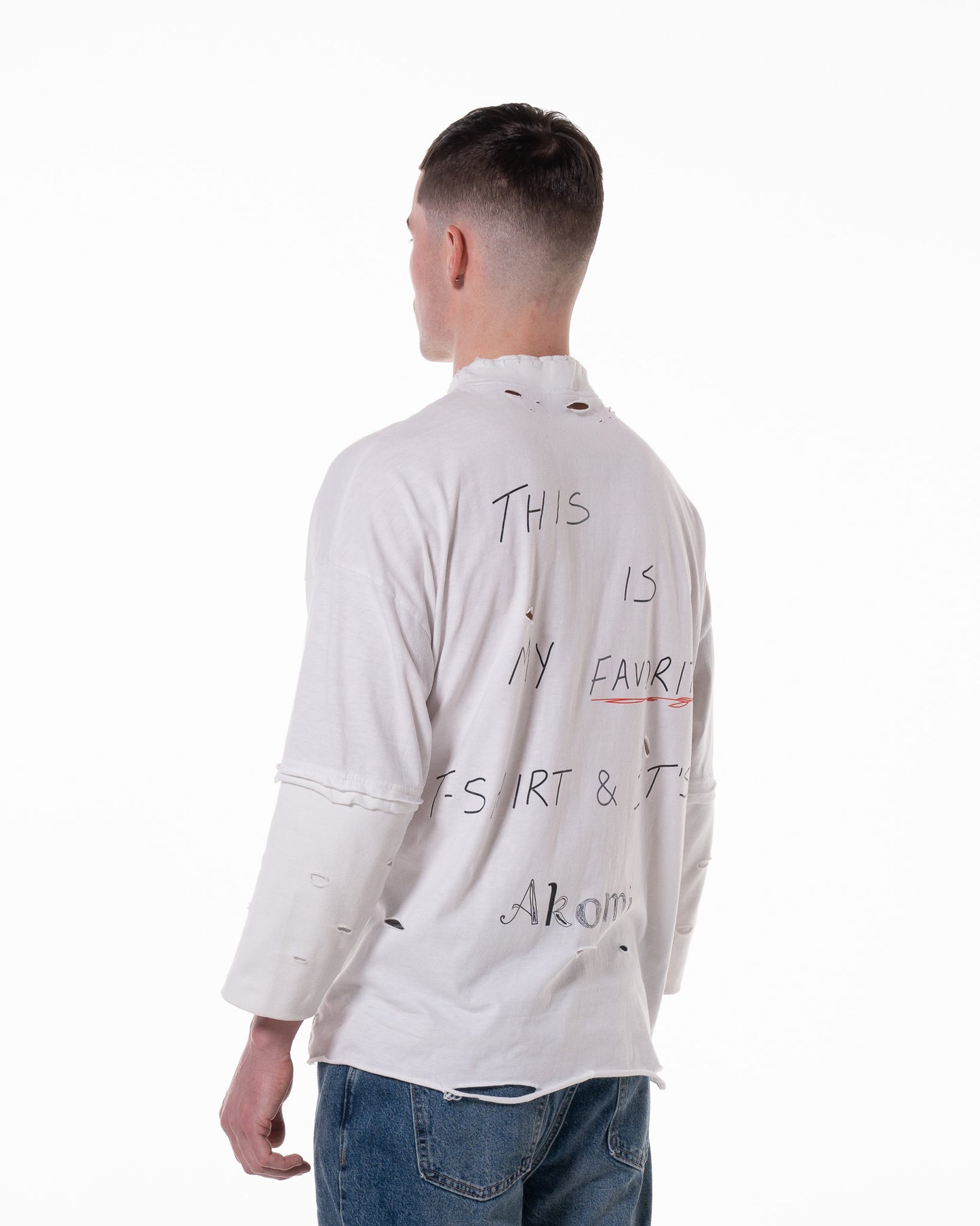 "EBEBI" 3/4 T-SHIRT