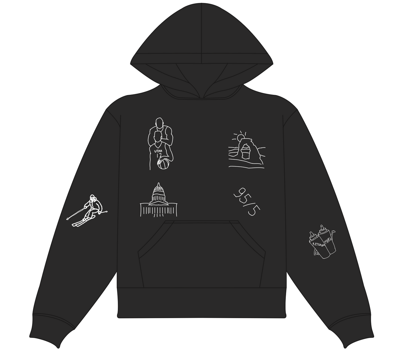AKOMI X SHOW LOVE CLUB HOODIE