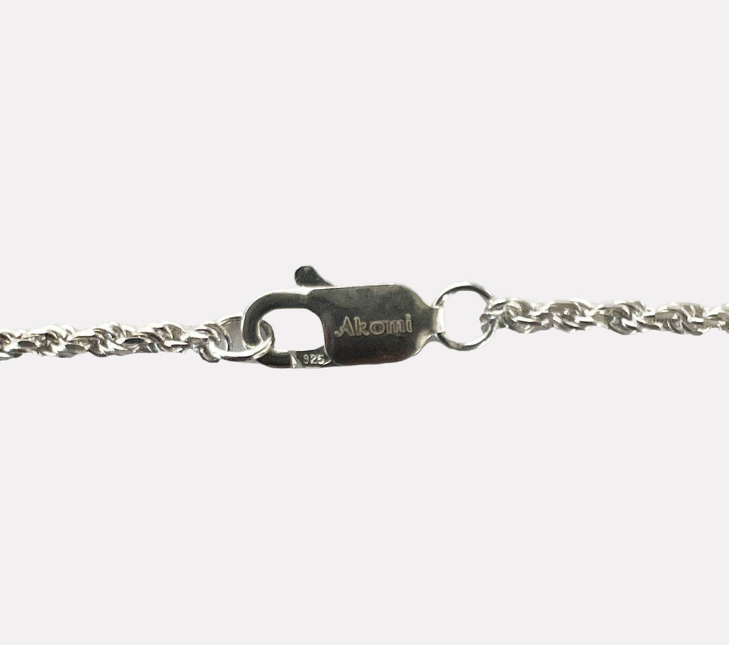 Diamond-Cut Rope Chain