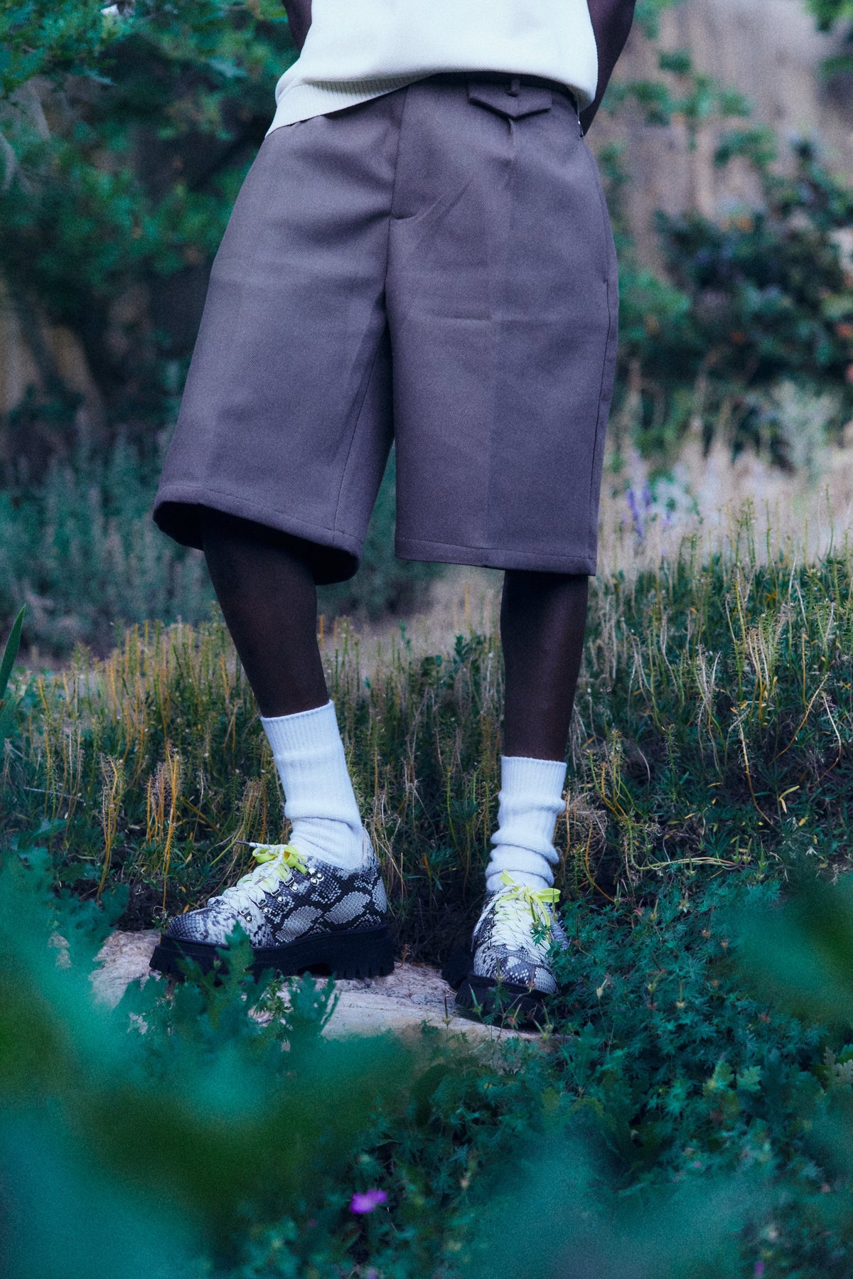 NYOKA SNAKESKIN "LIPUTA" LOW