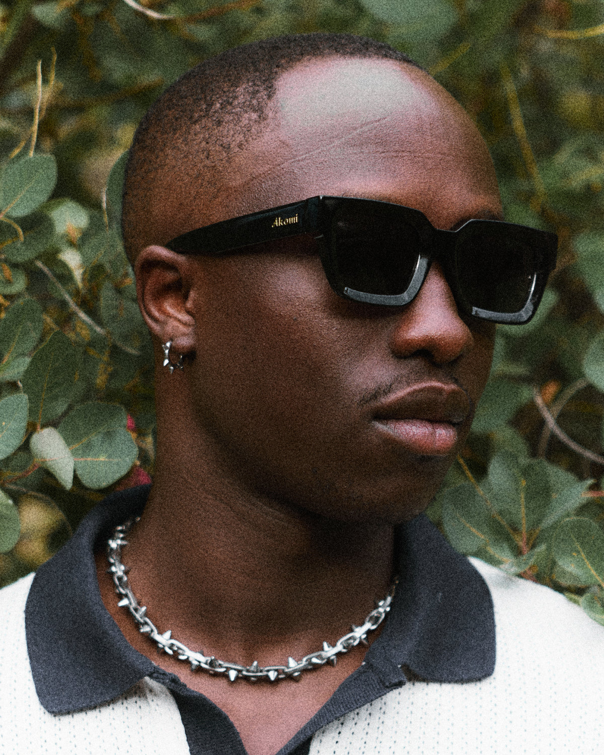 "Liso" Black Sunglasses