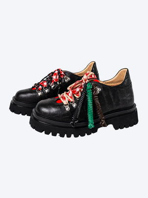 BLACK "MOKONZI" BOOTS BY LU