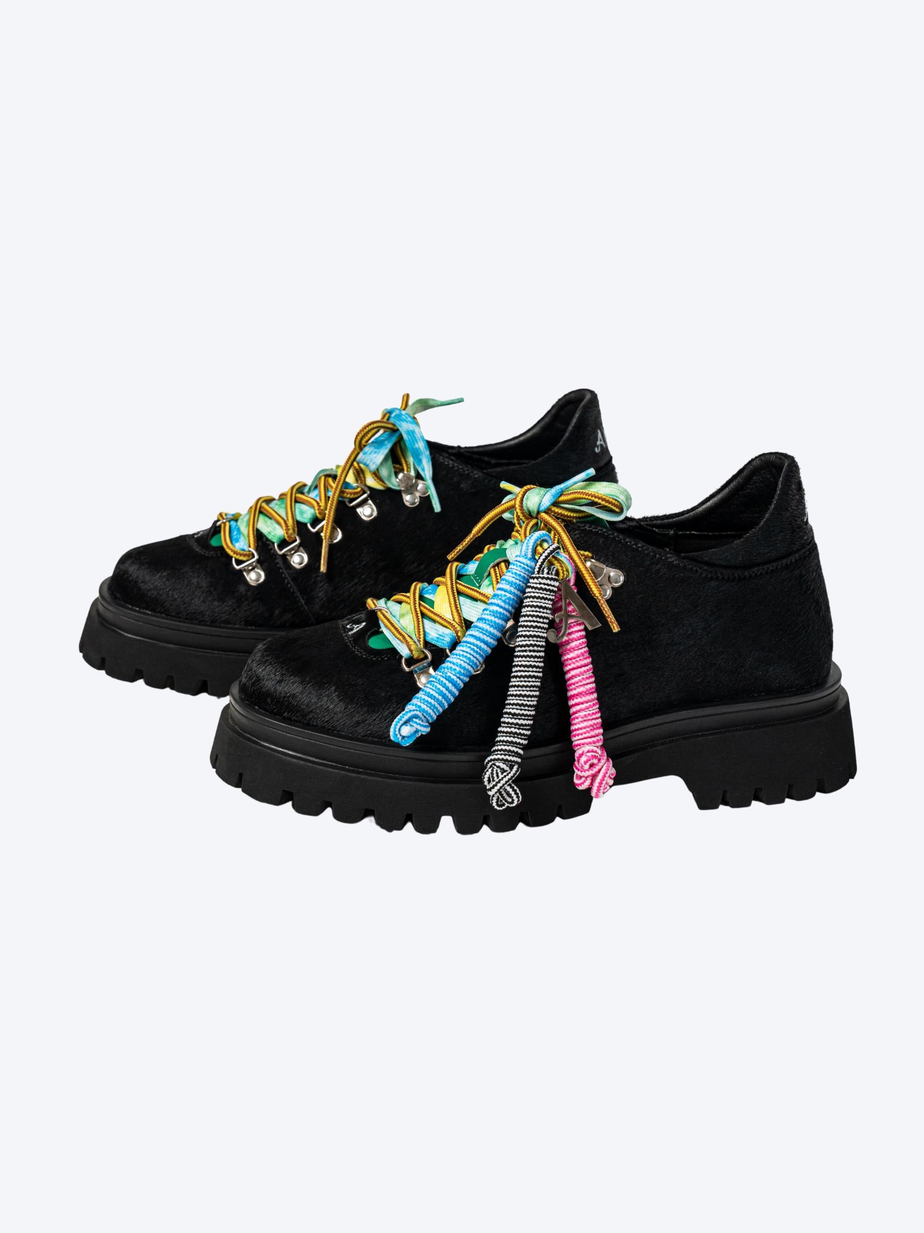 PONY HAIR "LIPUTA" BOOTS