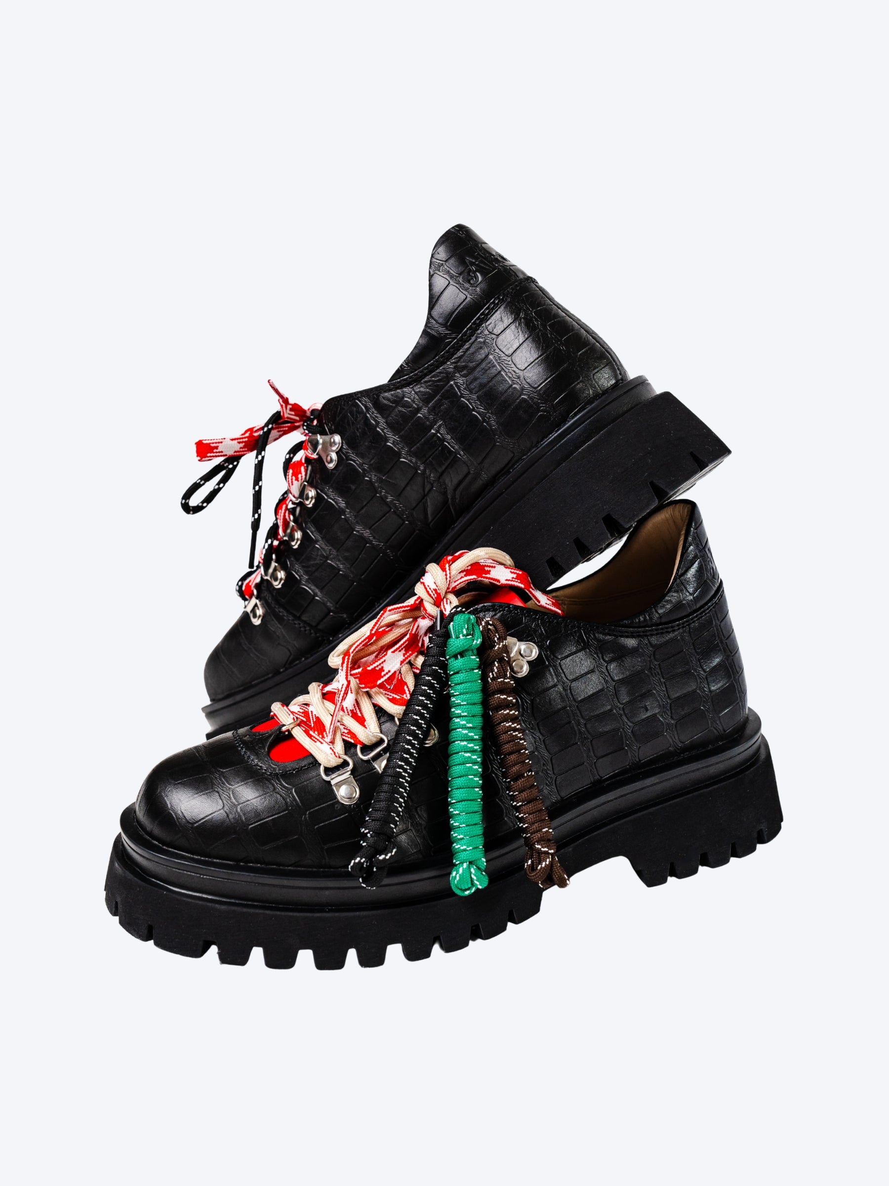 BLACK "MOKONZI" BOOTS BY LU