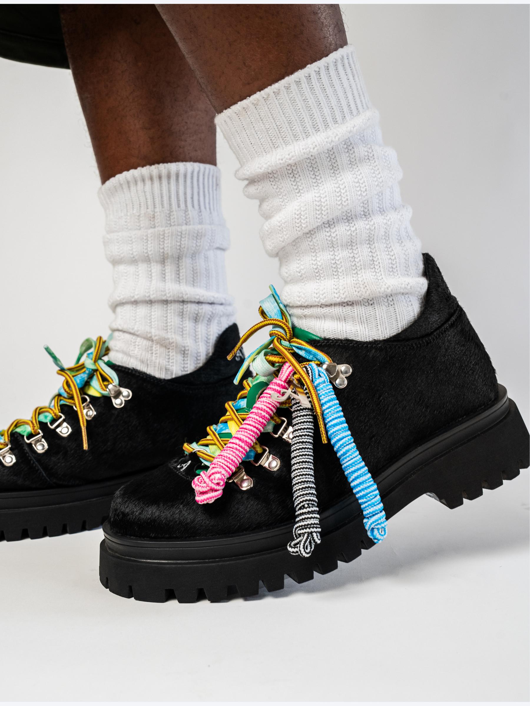 PONY HAIR "LIPUTA" BOOTS