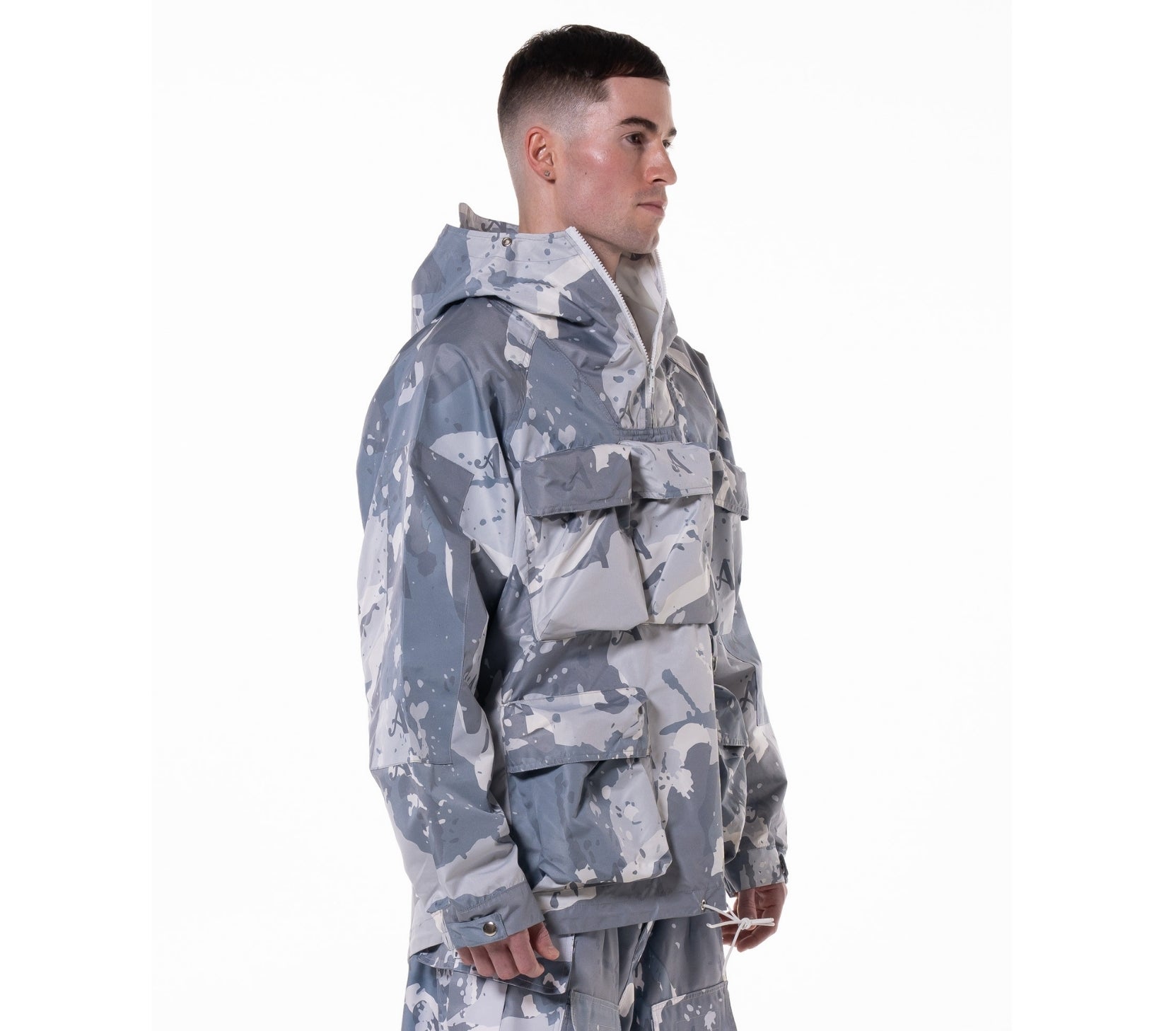 GREY “MAKASI” CAMO JACKET