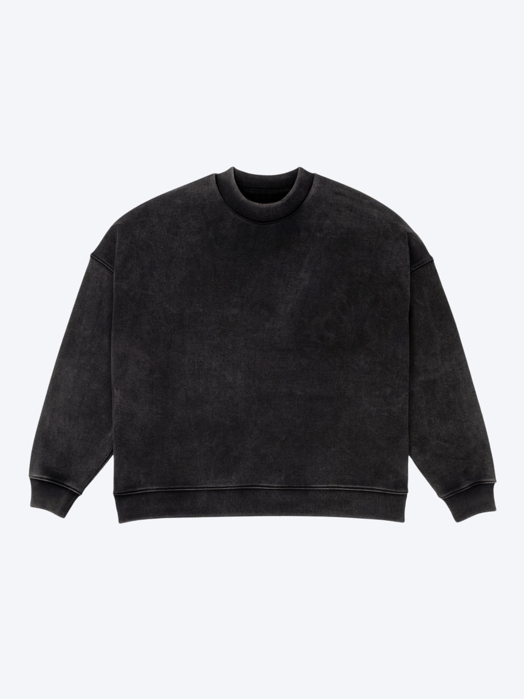 TOUSUNI BLACK CREWNECK