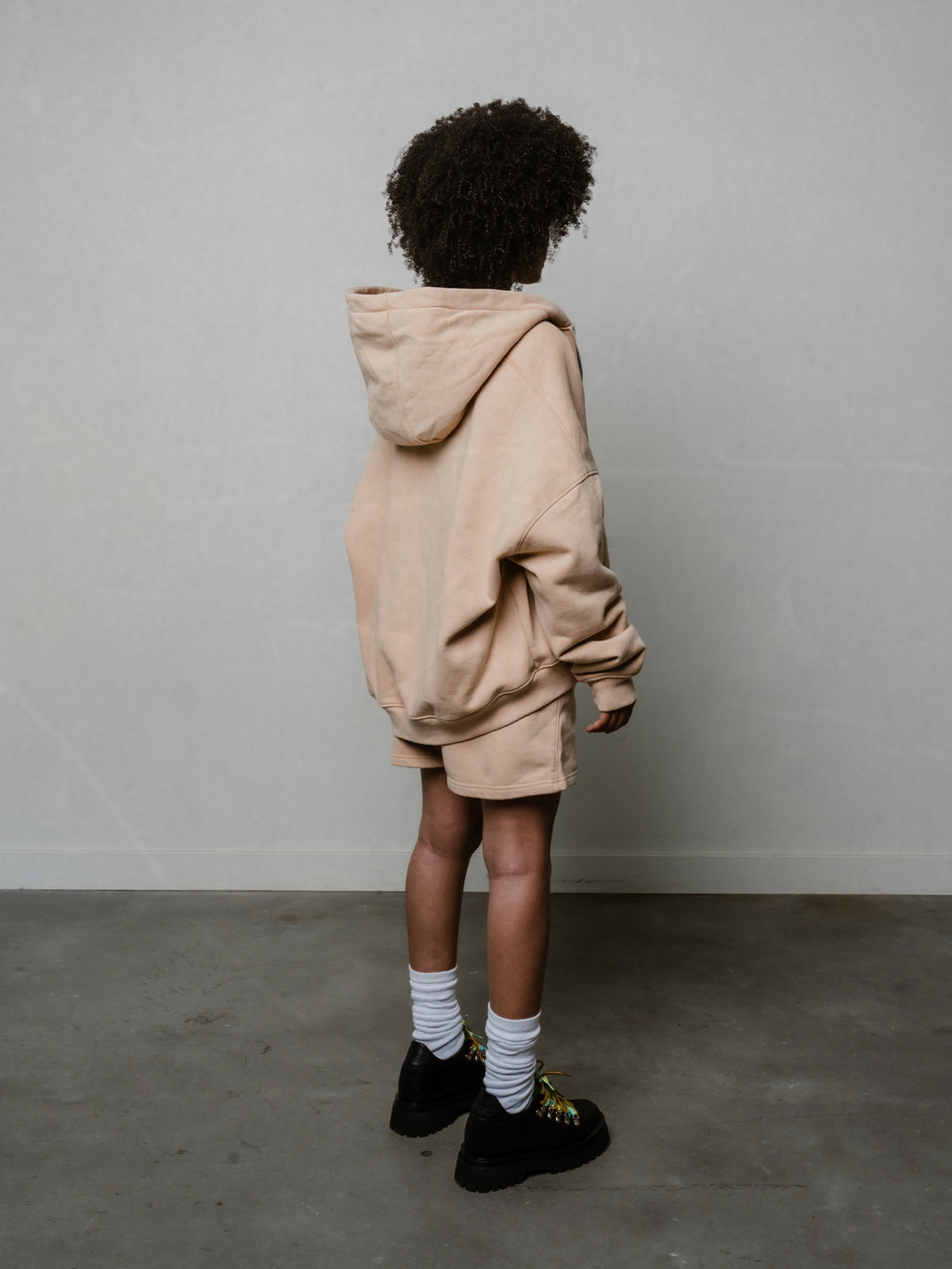 TOUSUNI BEIGE HOODIE