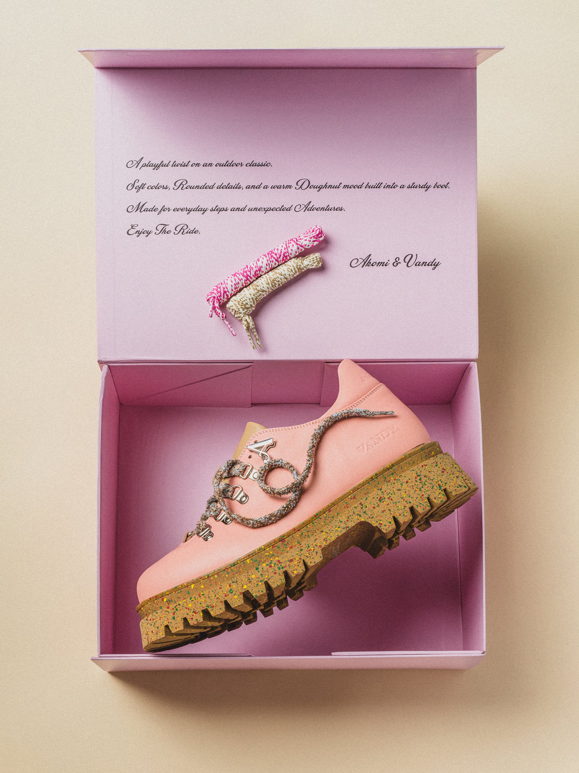 PINK "DONUT BOOT"