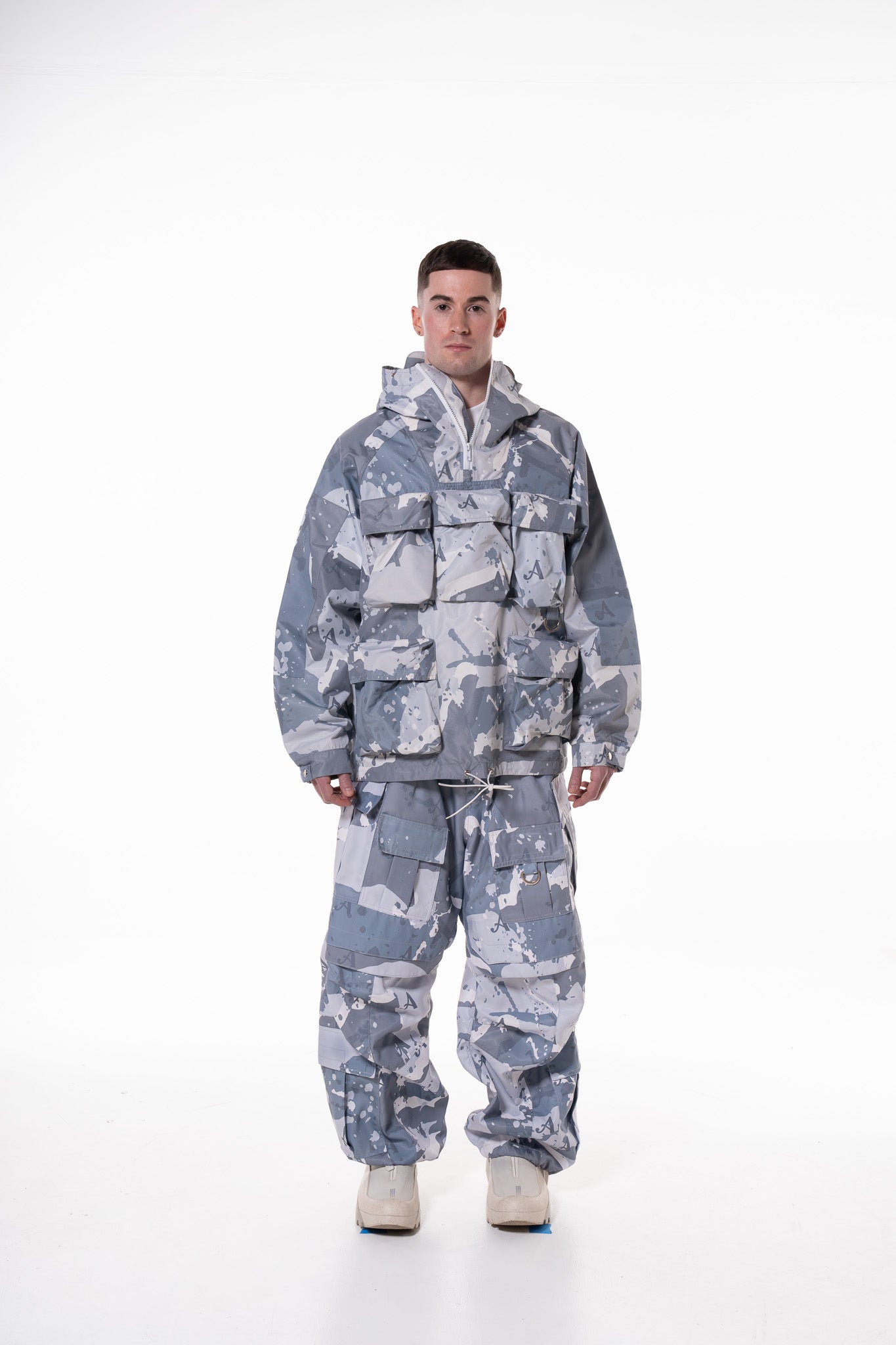 GREY “MAKASI” CAMO JACKET