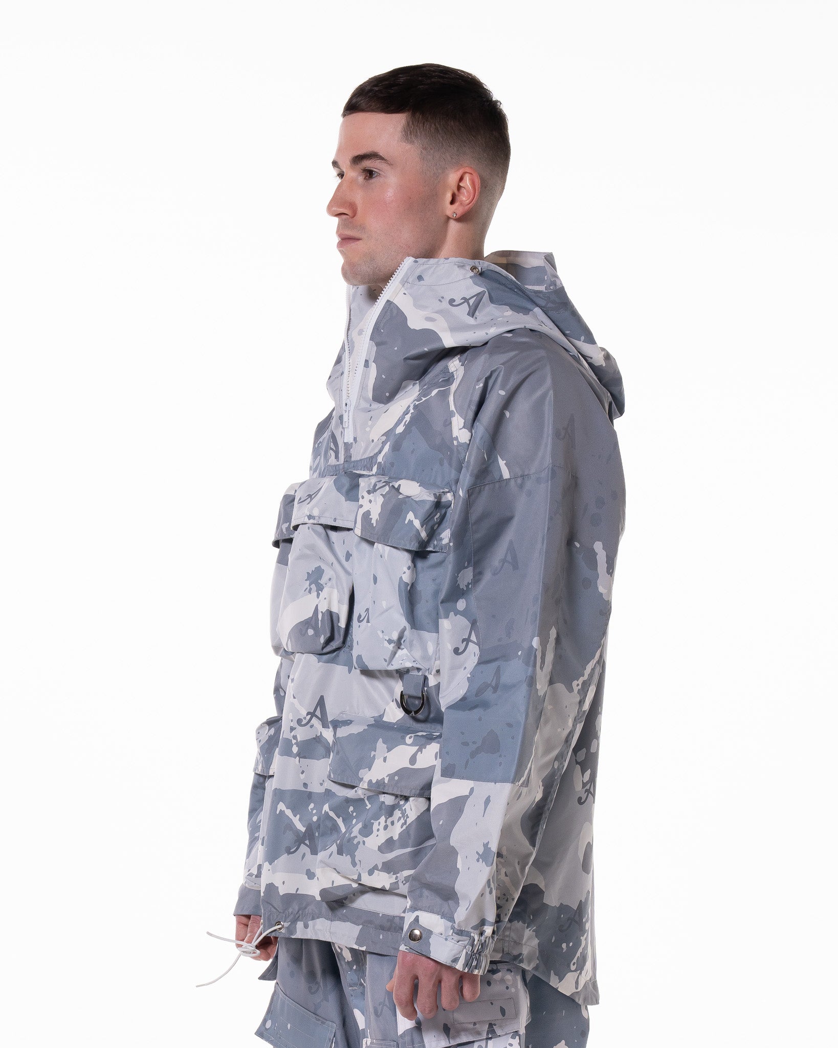 GREY “MAKASI” CAMO JACKET
