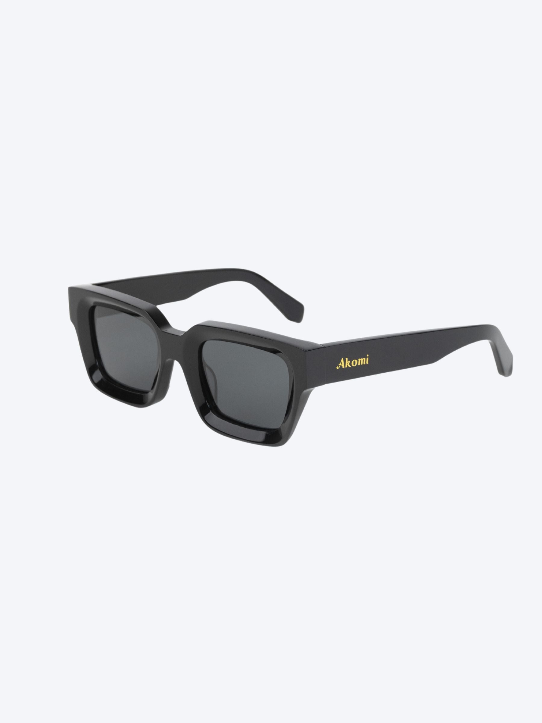 "Liso" Black Sunglasses