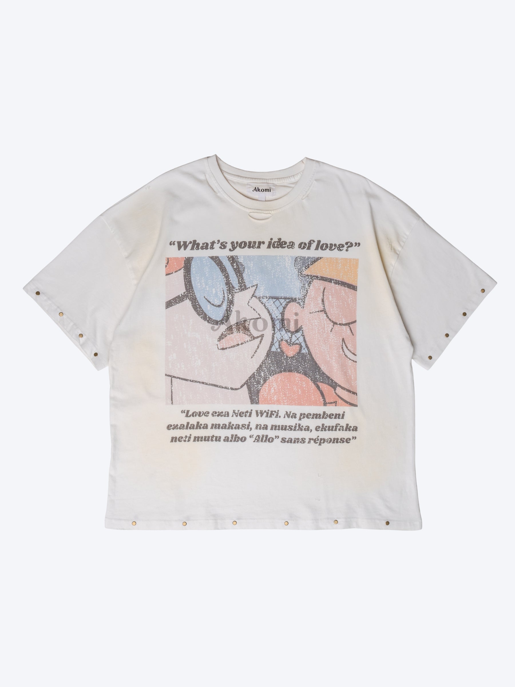 WHITE "BOLINGO" TEE
