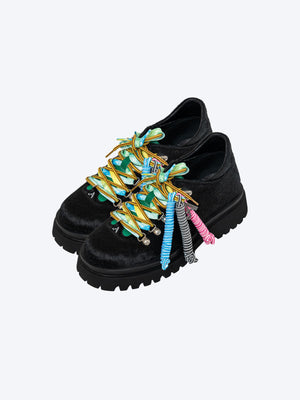 PONY HAIR "LIPUTA" BOOTS