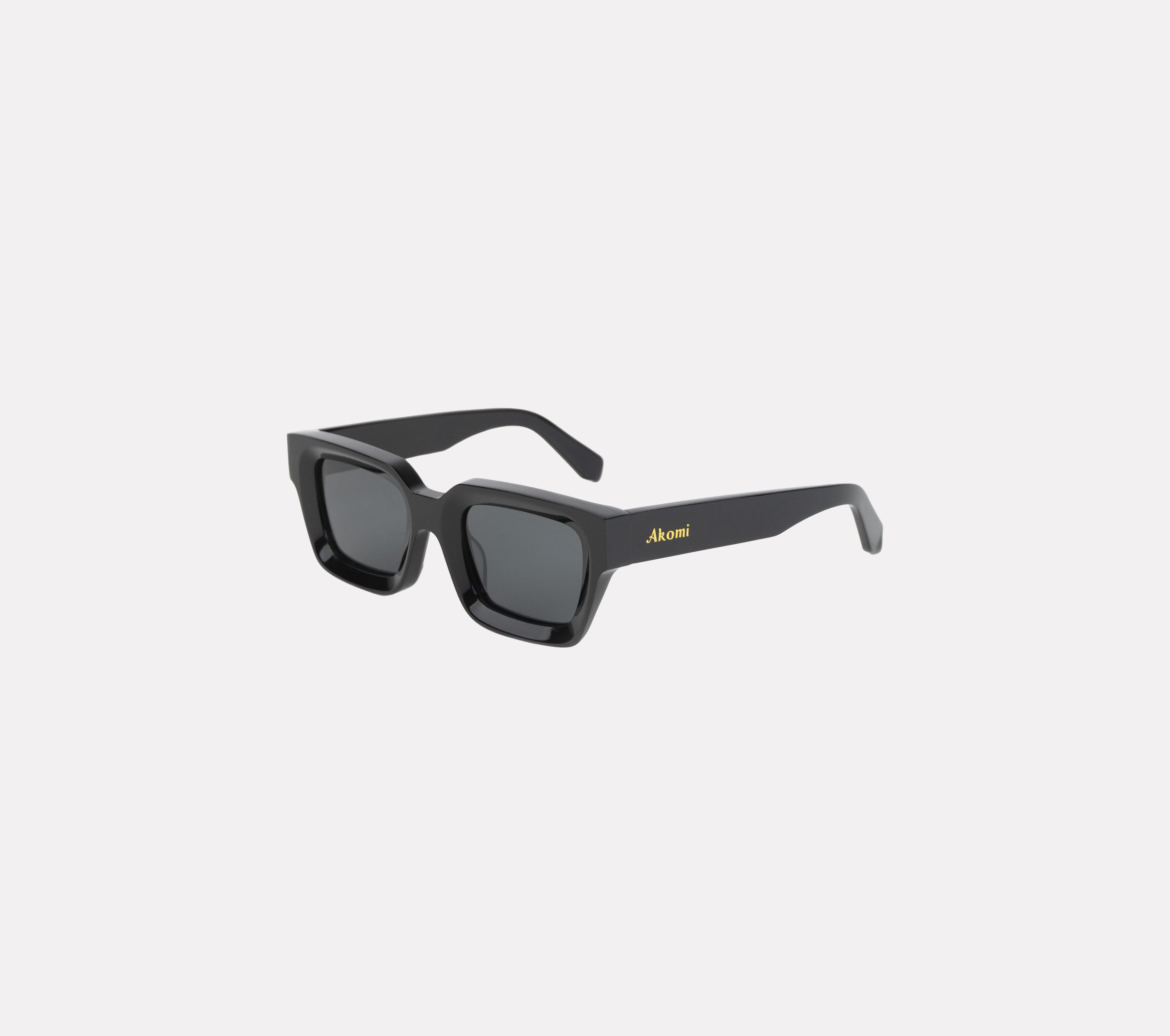 "Liso" Black Sunglasses